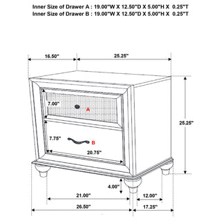 Randall - Bedroom Set With Wingback Bed