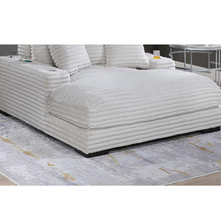 Chaise Lounge With 2 Cup Holders And USB Ports