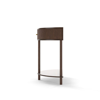 Demi Lune - Console Table With 2 Storage Drawers