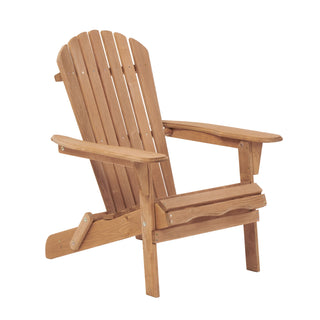 Oversize Outdoor Folding Adirondack Chair, Patio Chair For Garden