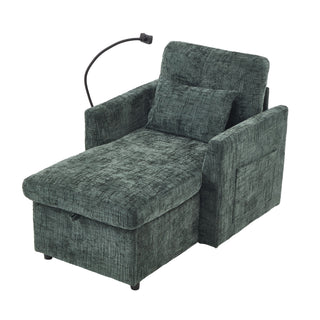 Multifunctional Recliner Sofa With Storage And Phone Bracket