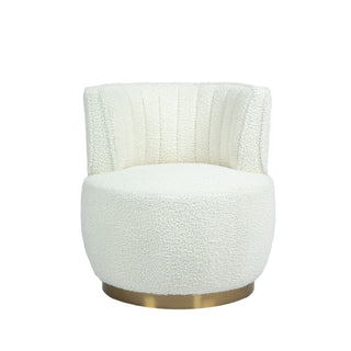 360 Degree Swivel Cuddle Barrel Accent Sofa Chair