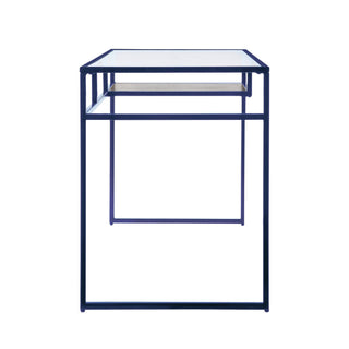 Yasin - Glass Top Writing Desk