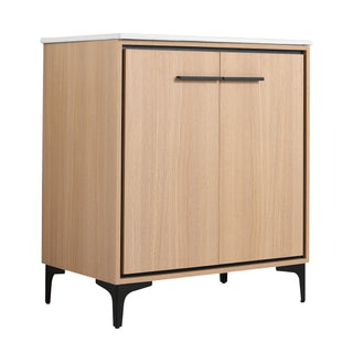 Modern Bathroom Vanity Base With Basin And Storage Cabinet