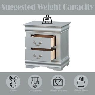 Louis Philippe III - Sleek Design Nightstand