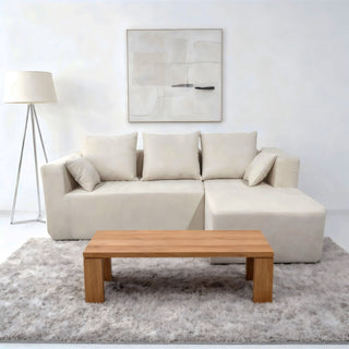 Modular Corner Sofa With Soft Fabric