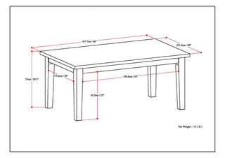 Eastwood - Handcrafted Dining Table