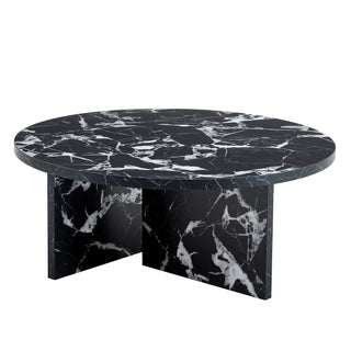 Versatile Round Coffee Table For Various Interior Styles