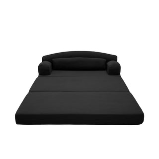 2 Seater Sofa Bed, Compact Foldable Floor Couch