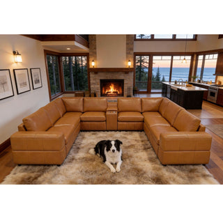 Modular Sectional With Large Square Arms