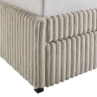 Arden - Twin Daybed With Trundle - Corduroy Beige