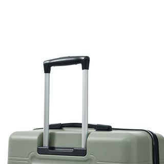 6 Piece Lightweight Hardshell Luggage Set With Double Spinner Wheels, Password Lock