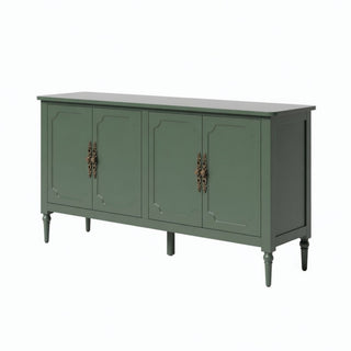 Vintage Buffet Cabinet With Adjustable Shelves