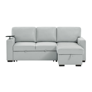 Tracey - Sofabed With Pullout - Silver