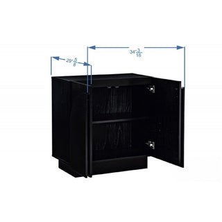 Modern Sideboard Buffet With Arched Cabinet Doors