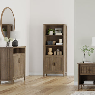 Lev - Bookcase - Smoky Brown
