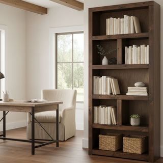 Closed Back High Bookcase