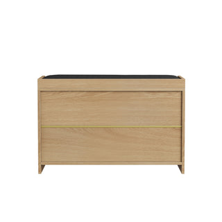 Entryway Shoe Bench With Double Doors
