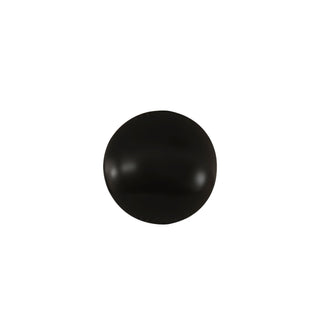 Round Coffee Table With Storage Drawer And Ball Feet - Walnut / Black