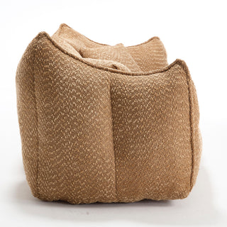 Comfortable Dual Beanbag Chair With High Resilience Foam Core For 2 People