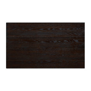 Rectangular Coffee Table With Open Storage Shelf For Living Room - Espresso