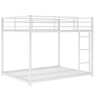 Metal Bunk Bed, Low Bunk Bed With Ladder
