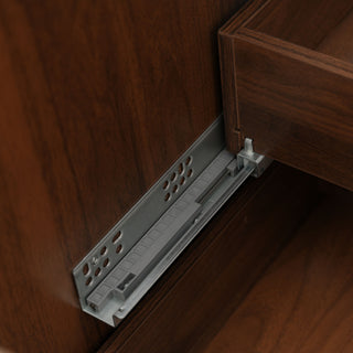 Bathroom Vanity With Sink, 5 Legs, Soft Close Drawers