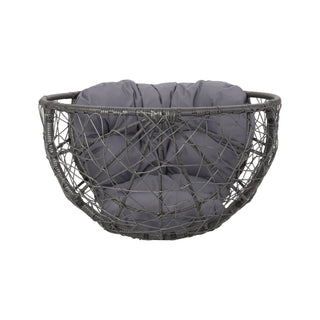 Cosmos - Round Hammered Iron Teardrop Chair