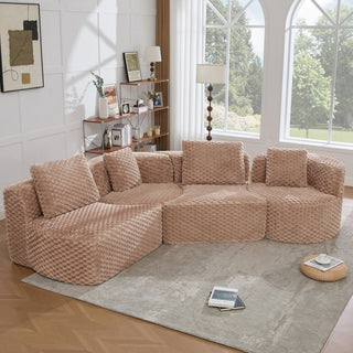 Modular Sectional Sofa With Free Combination Design