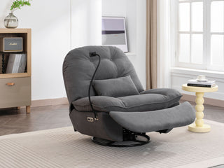 Power Recliner Swivel Glider USB Charger With tooth Music Player, Sleep, Working, Game And Leisure