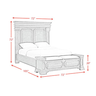 Kings Court - Storage Bedroom Set