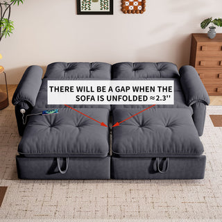 Convertible Cloud Like Sofa Bed