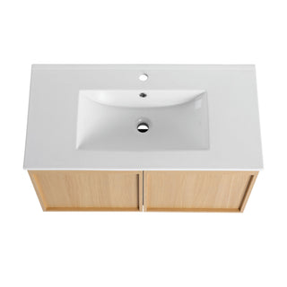 Floating Bathroom Vanity With Sink Combo