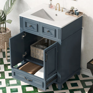 Bathroom Vanity With Sink, Storage Cabinet