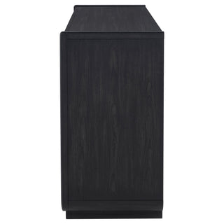 Bangor - 2 Drawer Dining Sideboard Server - Black