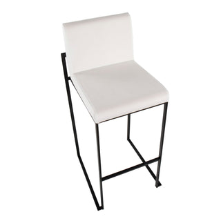 Fuji - Contemporary High Back Barstool Elegant Design