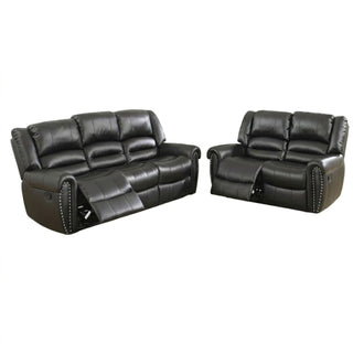 Modern Living Room Set With Nailhead Trim