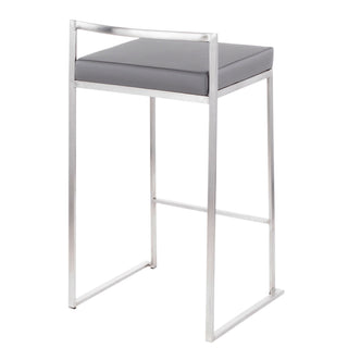 Fuji - Contemporary Elegant Stackable Counter Stool Set