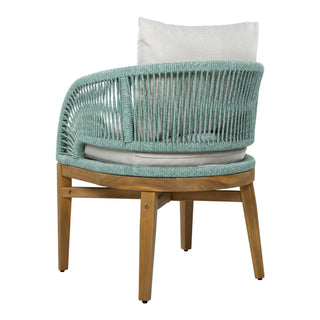 Outdoor Dining Chairs With Cushion (Set of 2)