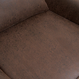 Leisure Chair With Curved Backrest