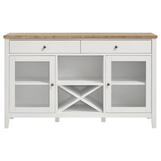 Prager - 2 Door Dining Sideboard - White