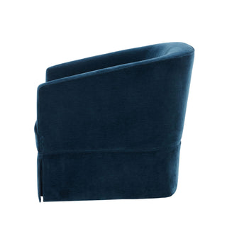 Elm - Skirted Swivel Chair