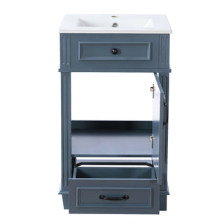 Bathroom Vanity With Sink, Drawer & Soft Closing Door
