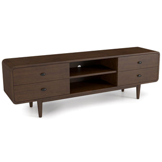 Alexa - TV Stand - Dark Brown / Wood