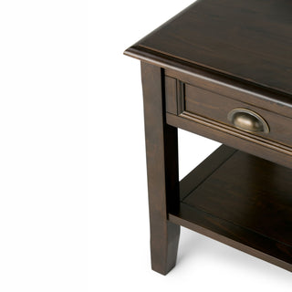 Burlington - End Table - Mahogany Brown