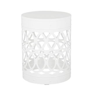 Outdoor Metal S/2 End Table
