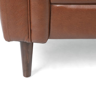 Sophisticated Loveseat With Diamond Stitched Detailing