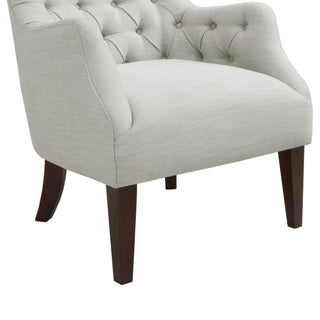 Hannah - Button Tufted Wing Chair