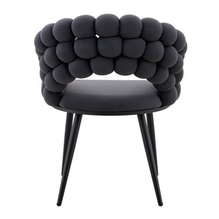 Puffy Bubble, Ball Chain Chairs For Dining Room (Set of 2)