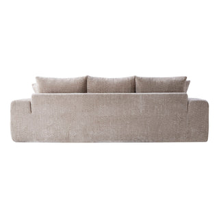 Extra Large Curved Front Compressed Sectional Sofa